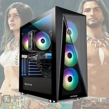 iBuyPower Gaming Desktop PC Intel i7 16GB RAM 512GB SSD 2GB GPU WIN10 ARGB