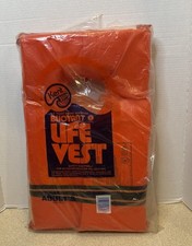 Kent Buoyant Adult Life Vest Safety Type II Foam U.S Coast Guard Approved