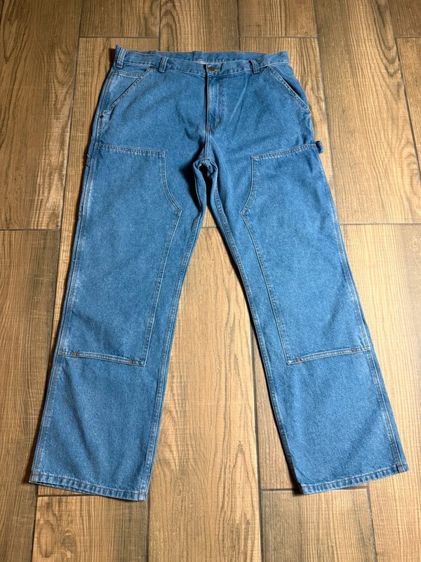 Carhartt baggy double knee jeans men’s size W34” L32” loose fit
