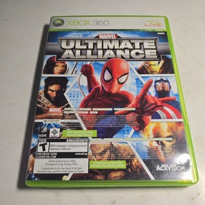 Marvel Ultimate Alliance + Forza Motorsport 2 (Microsoft Xbox 360, 2007) CIB