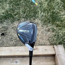 TaylorMade SIM2 Max 19° Right-Hand 3H Hybrid HZRDUS Smoke 6.0 Graphite