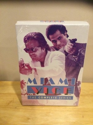 Miami Vice:  The Complete Series (DVD) hint of minor package wear, insignificant