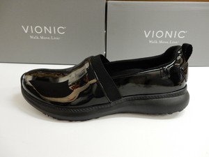 vionic black slip on