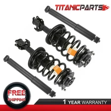 Pair(4) Front & Rear Struts ASSY Shock Absorbers For Toyota Sienna 2004-2010