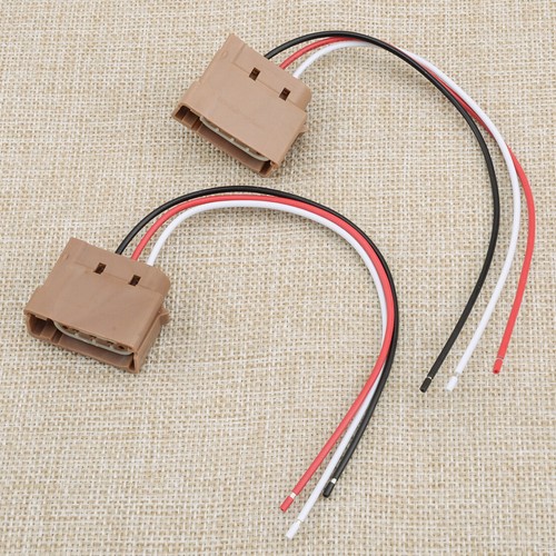 2Pcs Tail Brake Light Socket Wire Harness Fit For Ford F250 F350 Super