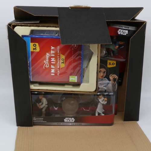 Nuovissimo pacchetto PS4 Disney Infinity Star Wars | portale di gioco Boba Fett Rise - Foto 3 di 4