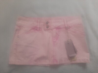 Phard Damen Mini Rock Rosa Grösse 29 FF386