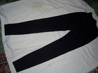 OPEN EDIT NORSTROM Black RIBBED SOFT PULL-ON Riding  LEGGINGS  S~~~~~NEW — photo 9