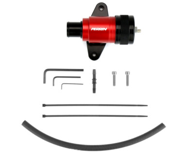 Perrin Fits Subaru 08-14 WRX Red Blow Off Valve Kit Recirculation Only