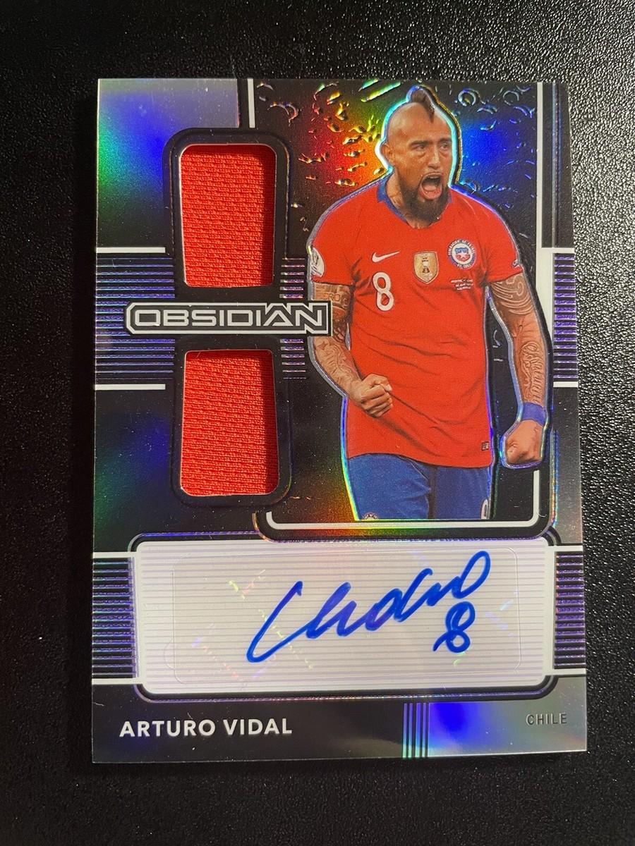 アルトゥーロ ビダル 直筆サインカード Arturo Vidal 2020-21 Panini Chronicles National Treasures