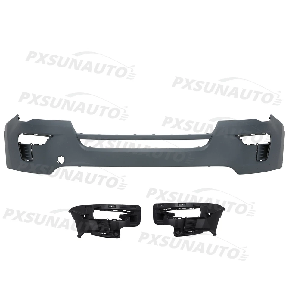 Front Bumper Cover Front Bumper Kit For Ford Explorer 2018-2019 - Imagem 2 de 4