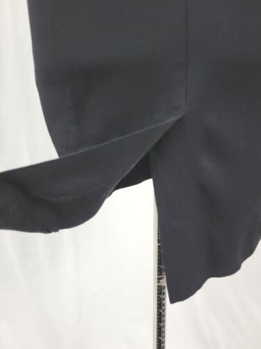 Vintage Danny & Nicole Black Pencil Dress w Animal Print Collar & Buttons Sz 8P - Picture 16 of 19