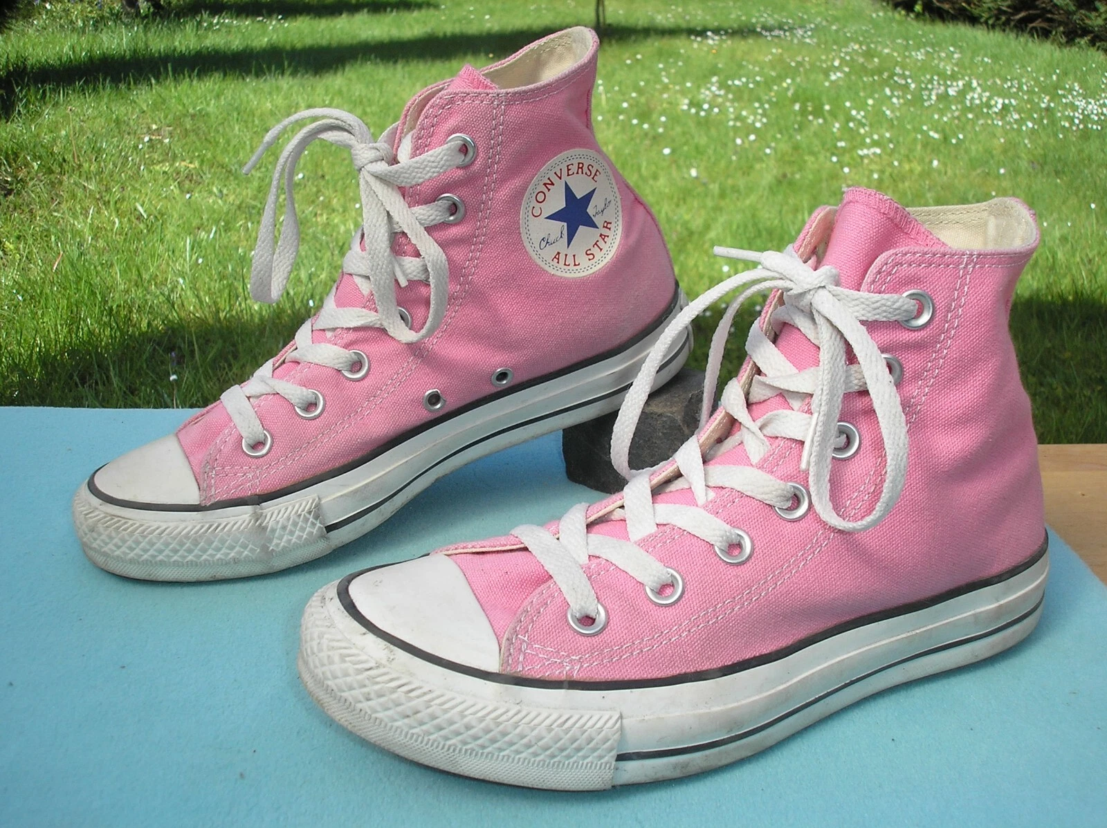 Sneaker originali CONVERSE Chucks HI taglia 37 rosa!!!
