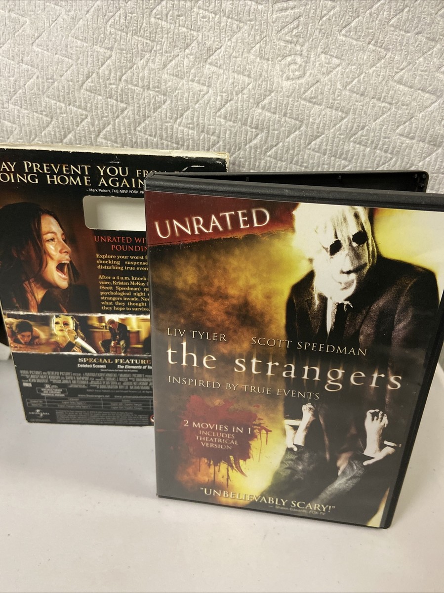 The Strangers DVD, Unrated, Widescreen w/Slipcover Liv Tyler Scott