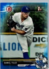 2017 Bowman Draft #BD-59 Daniel Tillo Blue #/150