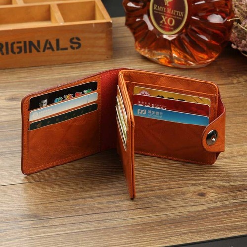 $100 Dollar Printed Men's Wallet PU Leather Bill Money Bifold Card Holder Purse - Picture 3 of 7