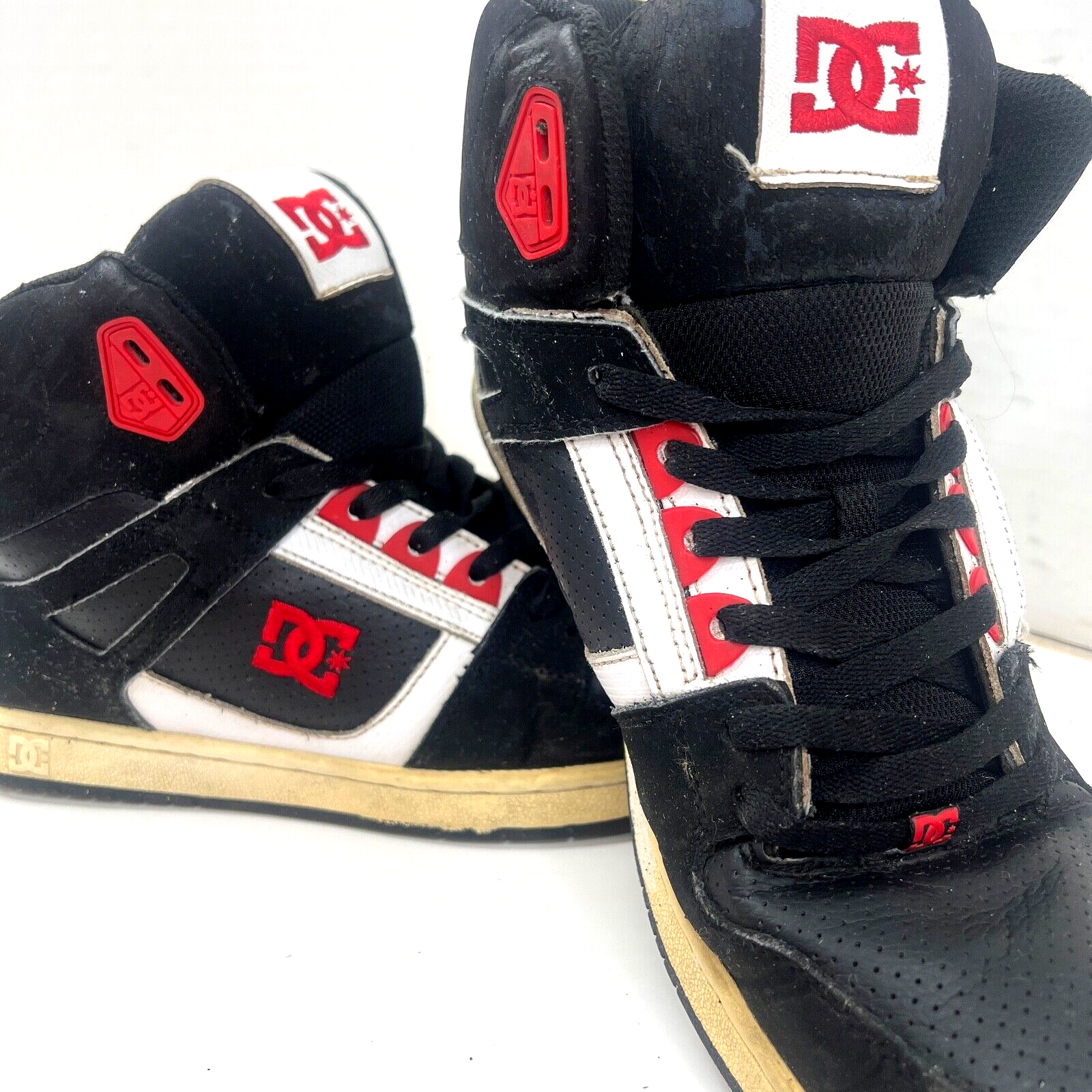 Inbound Dc DC Mens Inbound Skate Shoes Black High Top Skateboarding 302785 Men's ...