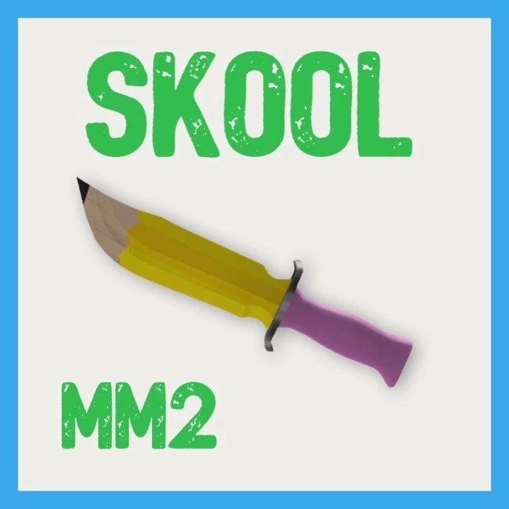 Mm2 SKOOL 🌙 COLLECTIBLE 🌙 SUPER FAST DELIVERY
