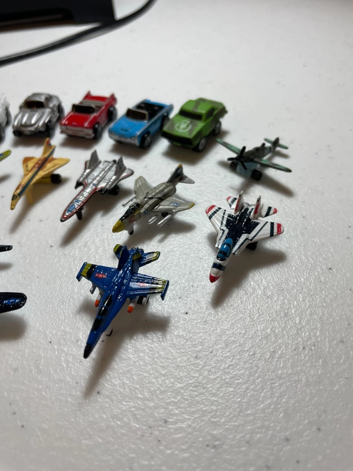 LOT OF VINTAGE MICRO MACHINES GALOOB VARIOUS CARS PLANES AIRCRAFT Deluxe - Изображение 4 из 4