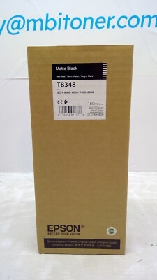 Genuine Epson SC-P9000/8000/7000 Matte Black Ink Cartridge T8348, C13T834800