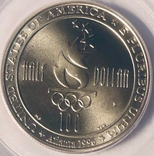 1996-S Olympics Swimming Commemorative Half Dollar - PCGS MS-69- Mint State 69 - Image 4 of 4