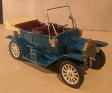 Vintage 1960s Japan Tin Toy Car - 1908 Ford Model T - Yonezawa Friction Power