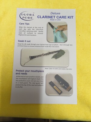 Ultra-Pure Deluxe Pflegeset ~ Klarinette
