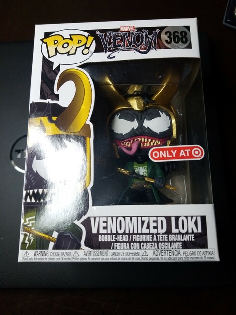 Funko Pop Marvel Venom Venomized Loki Target #368 4in Vinyl Figure for sale online | eBay