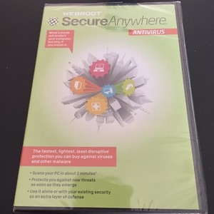 *NEW*SEALED* Webroot Antivirus 2012 for Windows 8087392