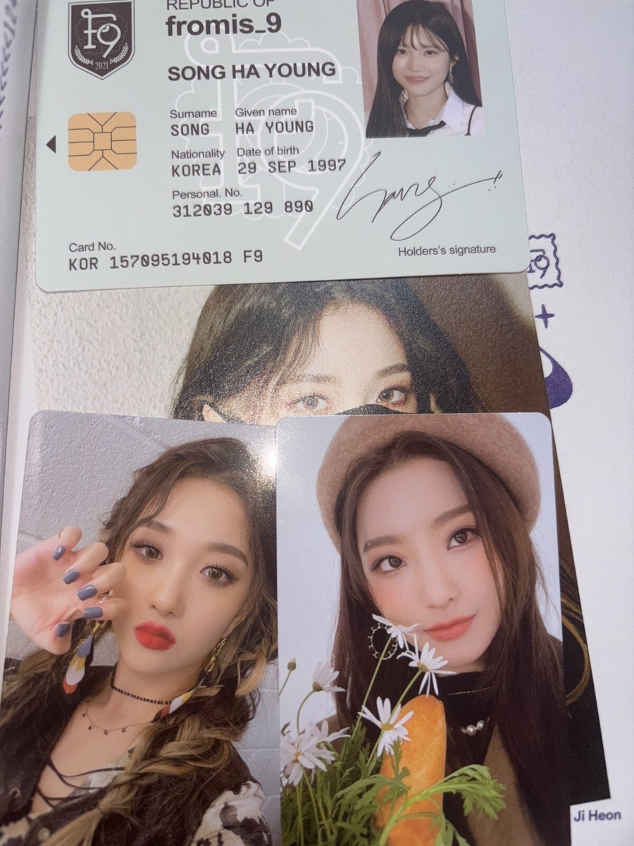 FROMIS_9 9Way Ticket Autographed Signed Album FROMIS 9 | eBay