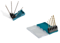 Makita Set E-13605 Betonbohrer-Set E-15132 Hss Tin Metallbohrer Set Sds Plus