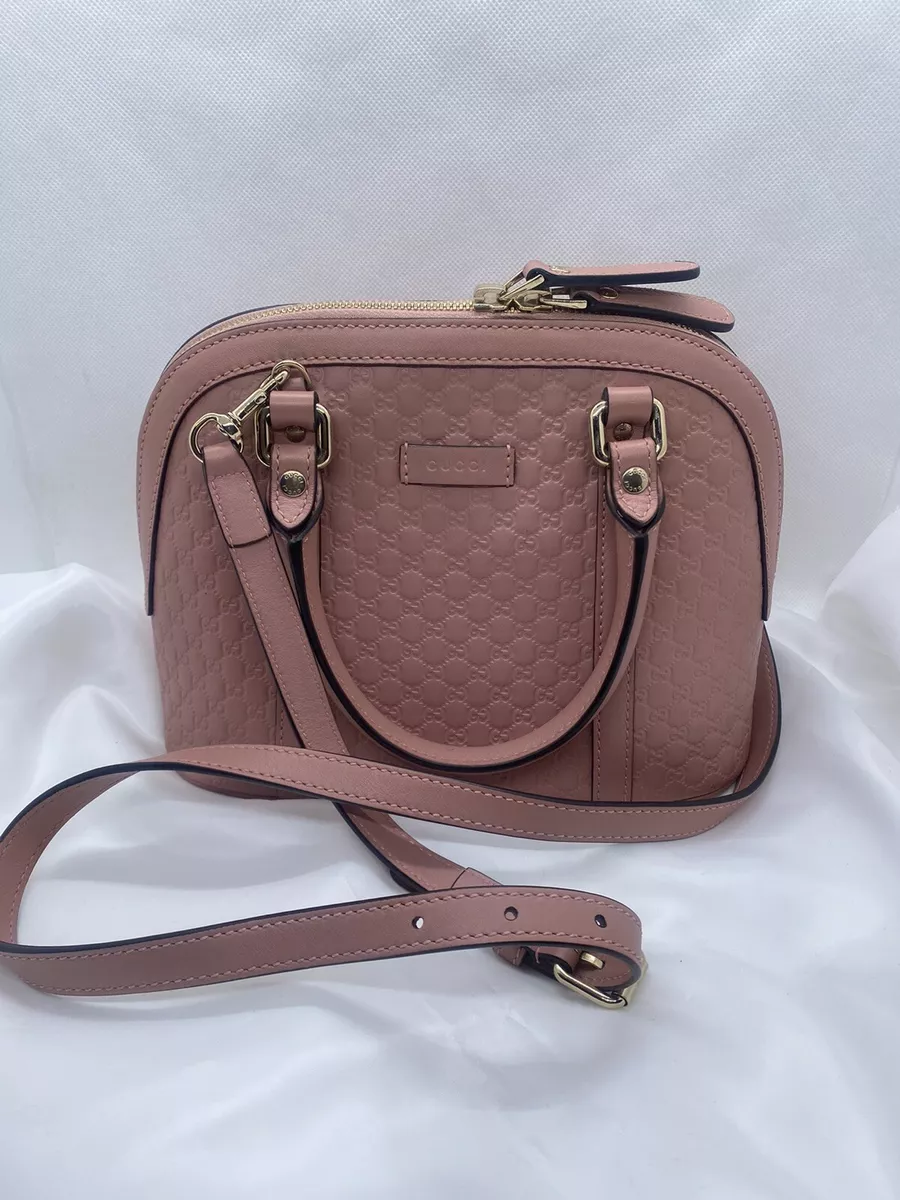 Gucci Neutrals Microguccissima Mini Dome Bag