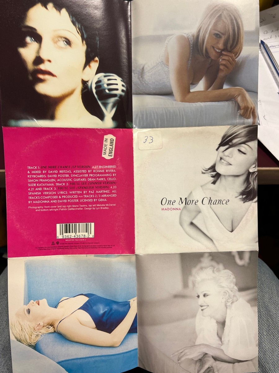 MADONNA ONE MORE CHANCE/YOU'LL SEE IMPORT UK CD BONUS | eBay