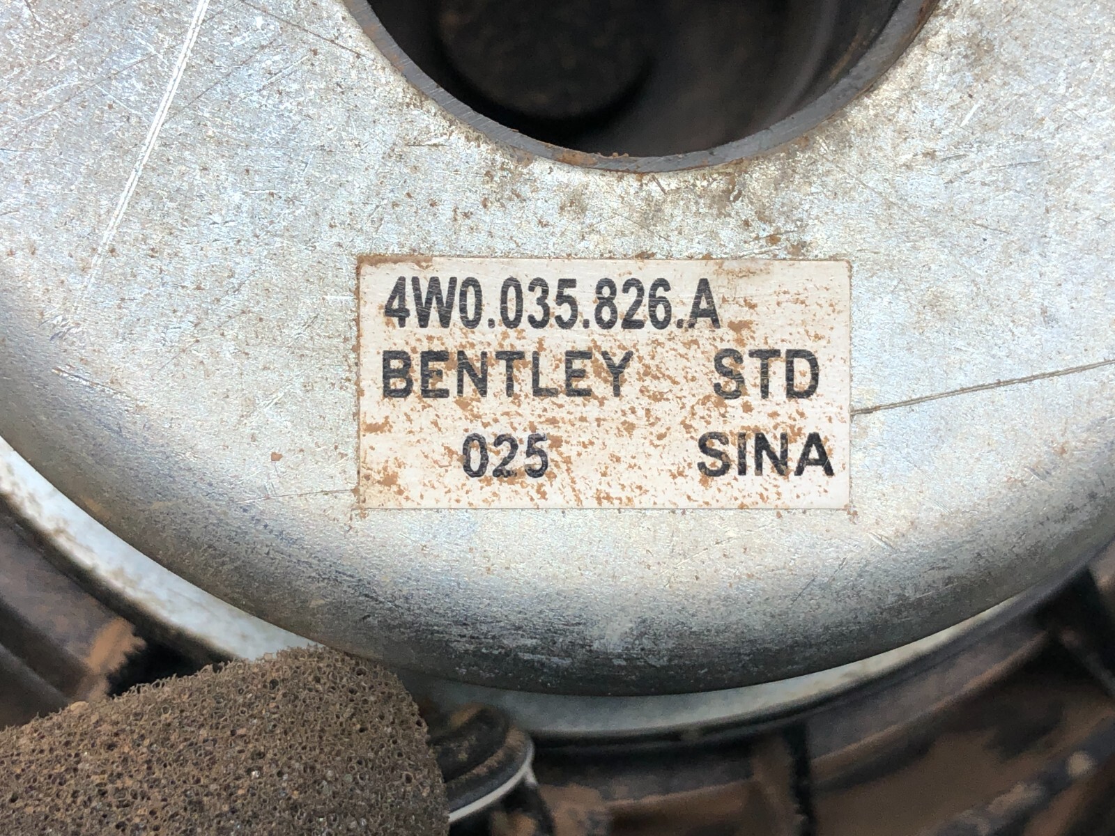 2014-2018 BENTLEY FLYING SPUR RIGHT PASSENGER REAR DOOR AUDIO SPEAKER OEM #NOTES