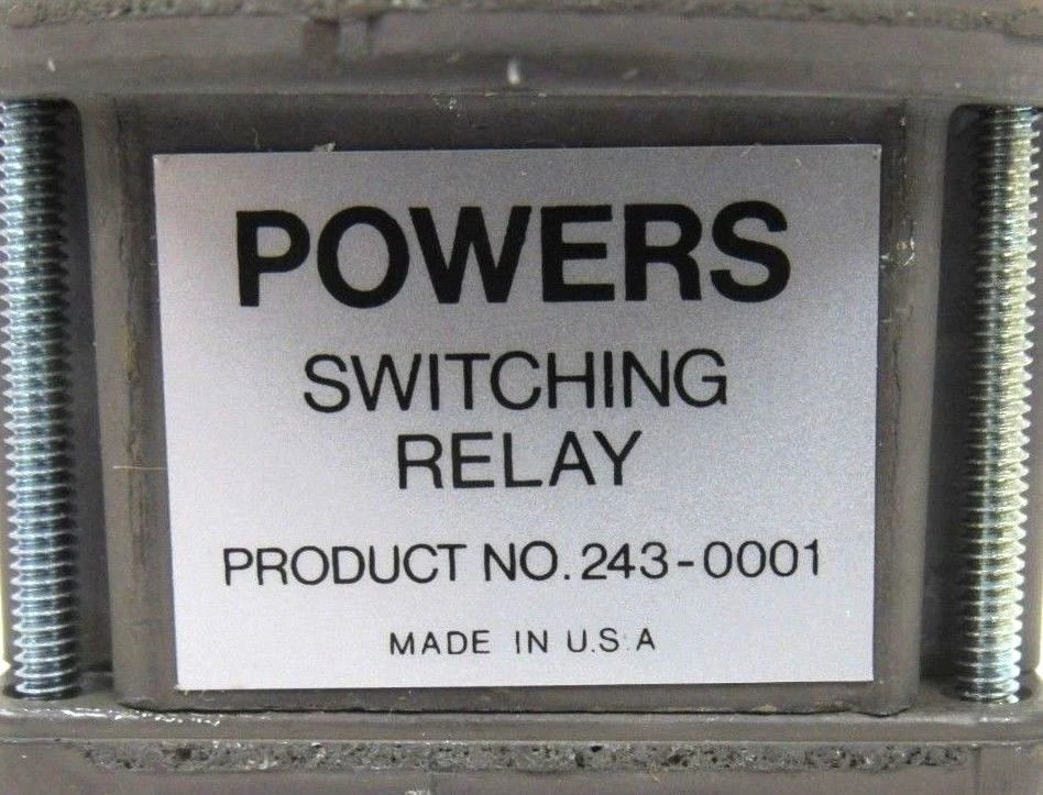 NEW POWERS 243-0001 SWITCHING RELAY 2430001 - Image 3 of 4