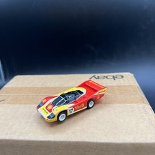 TOMY AFX Porsche 962 17 Shell Dunlop HO Scale Slot Car TESTED