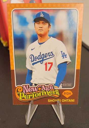 2024 Topps Heritage Shohei Ohtani New Age Performers #NAP-1 Los Angeles Dodgers!