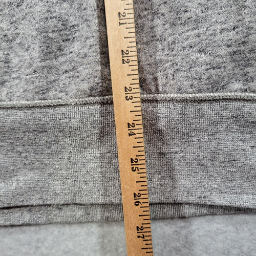 North Carolina Tar Heels Mens Medium Tailgate Gray 1/4 Zip Fleece Pullover - Picture 8 of 9
