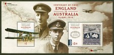 Australia Sc# 5018b, First GB to Australia Airmail Flight, Sheet of 2, VF/XF MNH