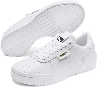 PUMA Damen Cali Wn's Weiß Sneaker Schuhe Sportschuhe Turnschuhe Freizeit NEU