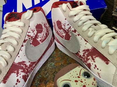 Size 10 - Nike Blazer Premium Sb Blood Splatter for sale  display picture 2