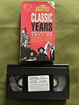 The Best of Saturday Night Live Classic Years Collection 1975-80 Vol. 4 VHS VGD