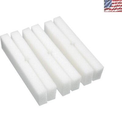 6 Pcs  Sponge Filter Pads for FX4, FX5, FX6 - Efficient Aquarium Filtration