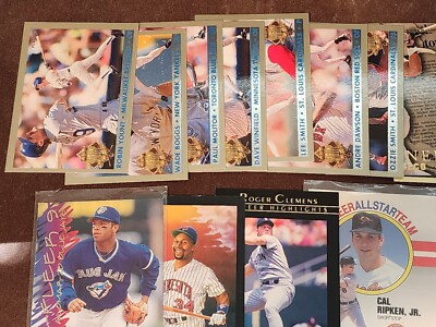 30) 1990s Fleer Insert Baseball Cards 1990 - 1998 Some Rare W/ Stars | eBay