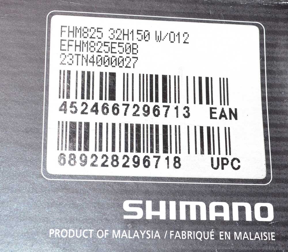 New Shimano Saint Rear FHM825 11-Speed Hub - CenterLock - 12x150mm