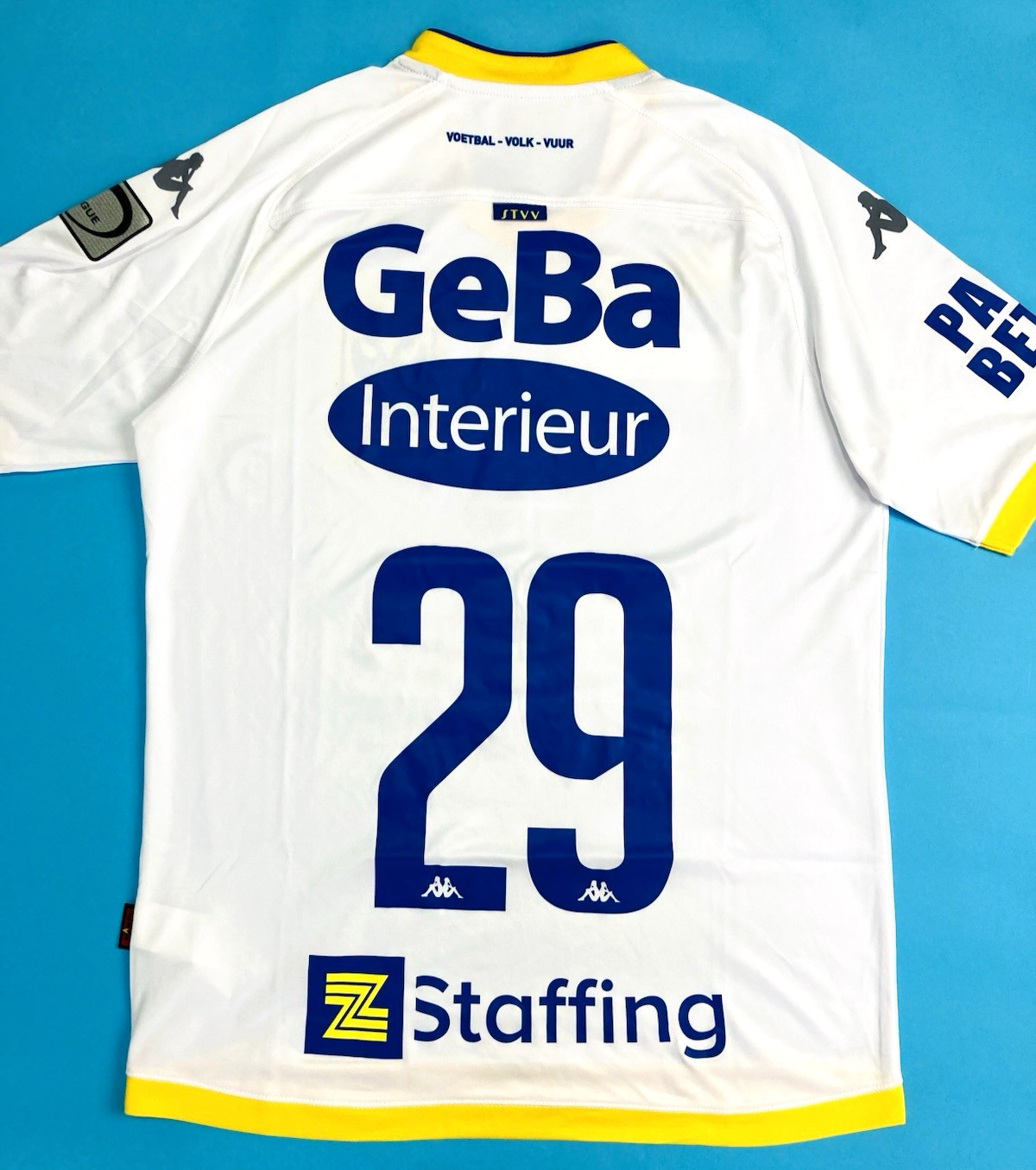 Kappa SINT-TRUIDEN 2015/16 L Away Football Shirt Soccer Jersey STVV 29 Top Kit