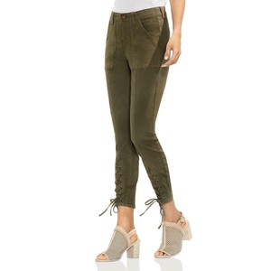 Vince-Camuto-Womens-Green-Lace-Up-Denim-Day-to-Night-Skinny-Jeans-29-8-BHFO-5958
