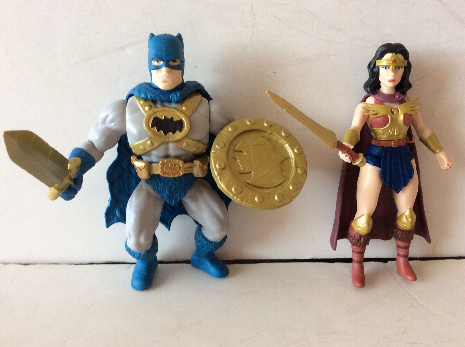 Funko DC Primal Age Batman & Wonder Woman Figures Masters Of The Universe Mint