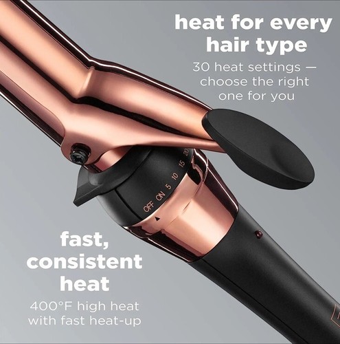 Infiniti PRO by Conair 1-1/4" Rose Gold Titanium Curling Iron(1323) - Picture 3 of 7