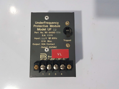 BASLER ELECTRIC UF 12 Underfrequency Schutz Modul 90 64100.100